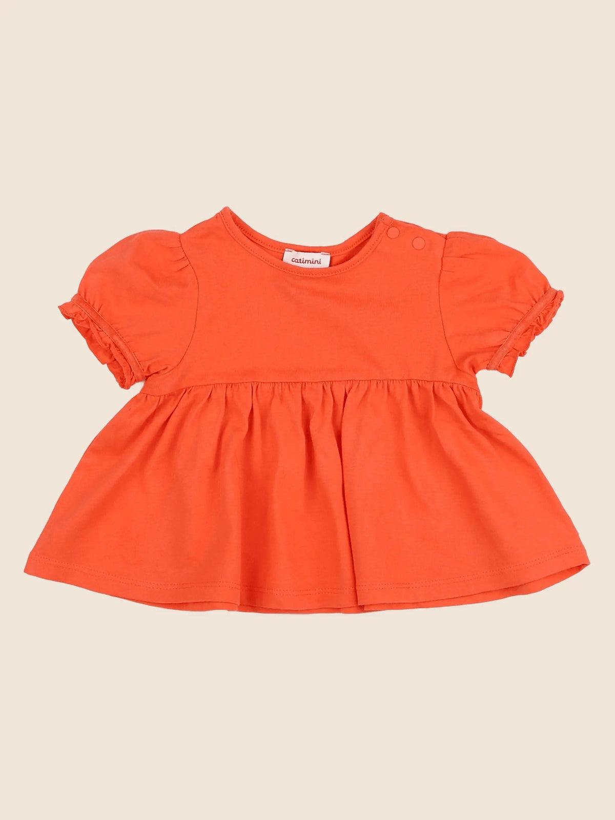 Catimini - tee-shirt orange - 6 mois