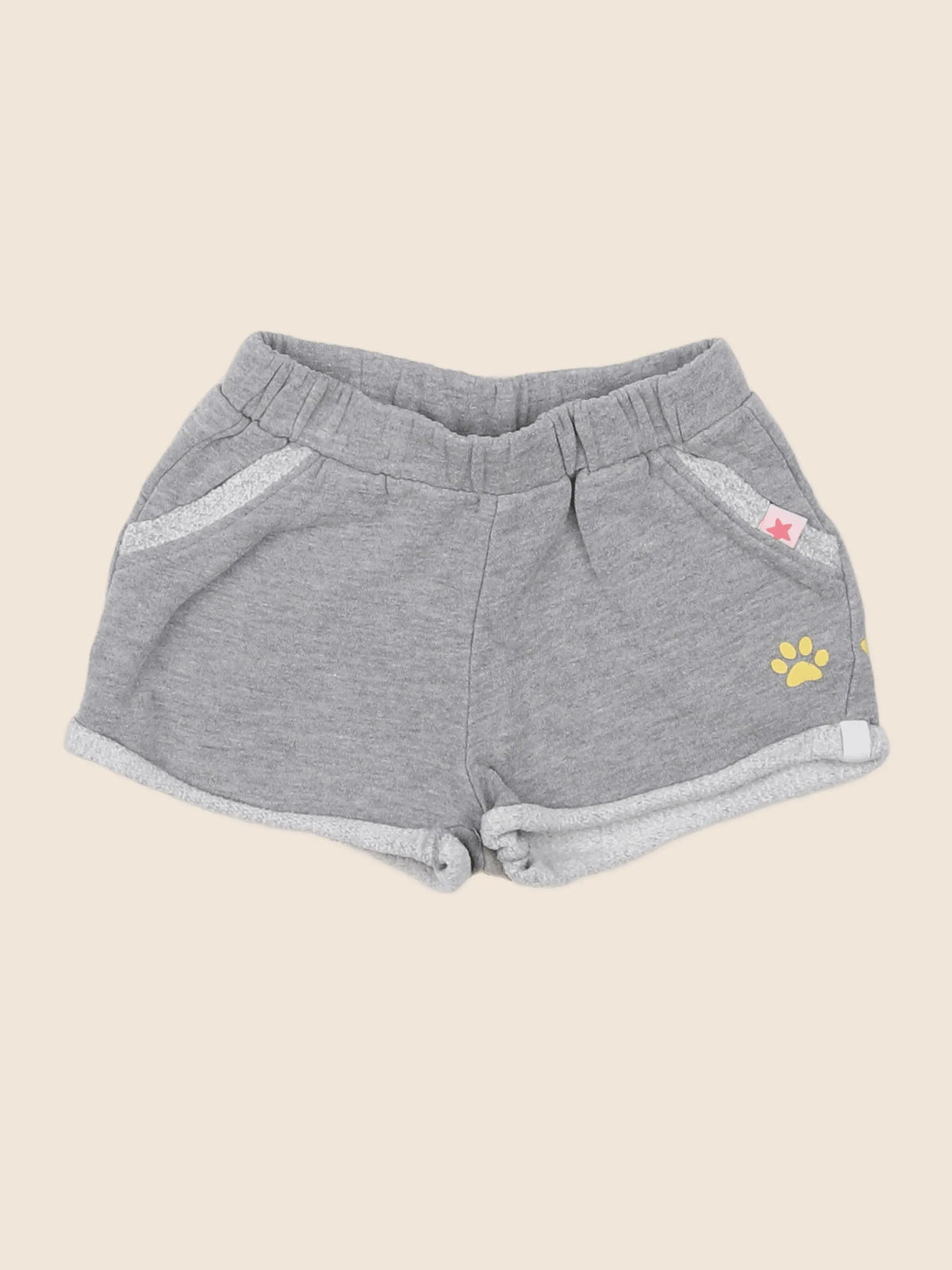 Vertbaudet - short gris - 9 mois