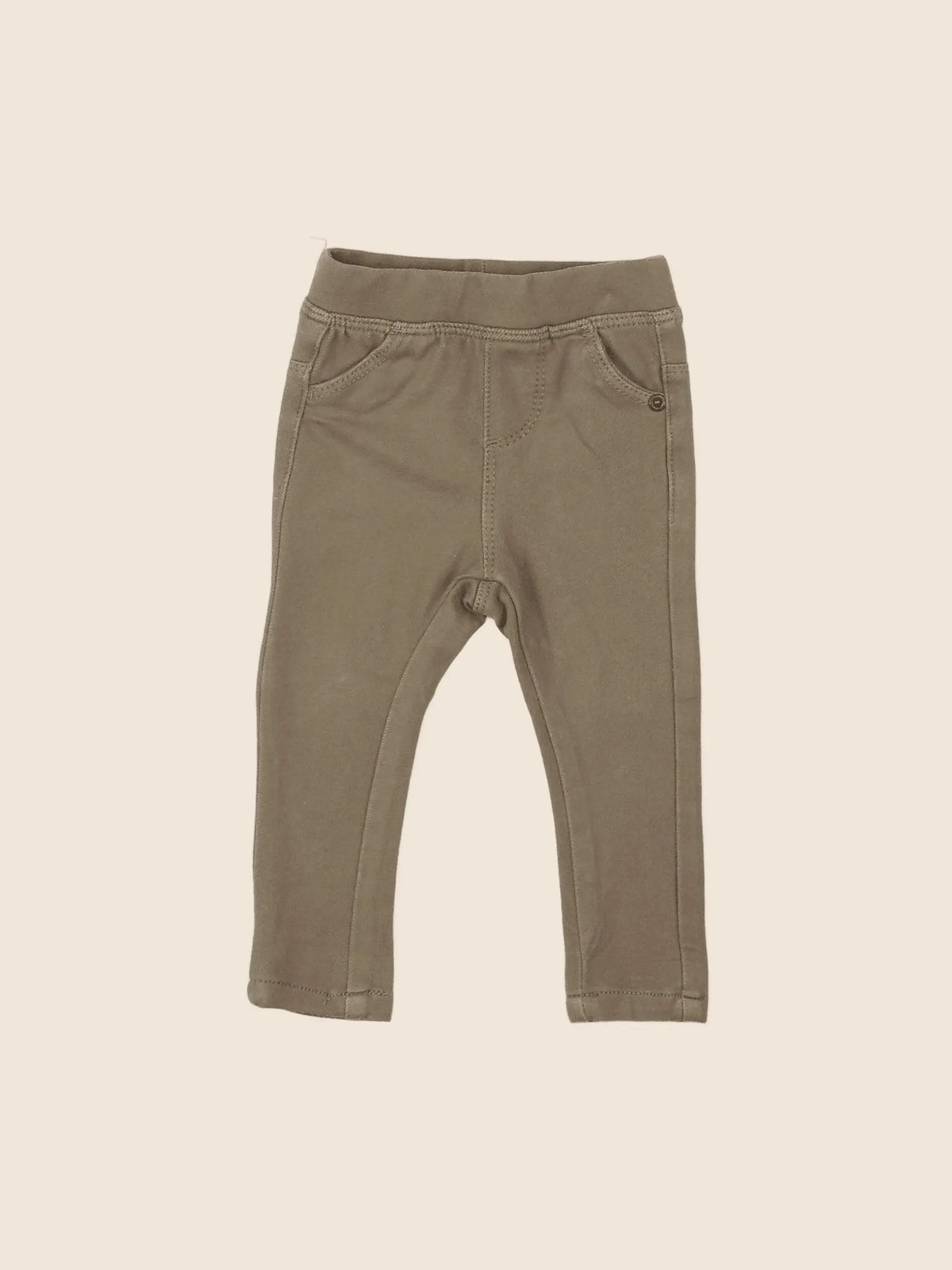 Vertbaudet - jegging vert - 6 mois