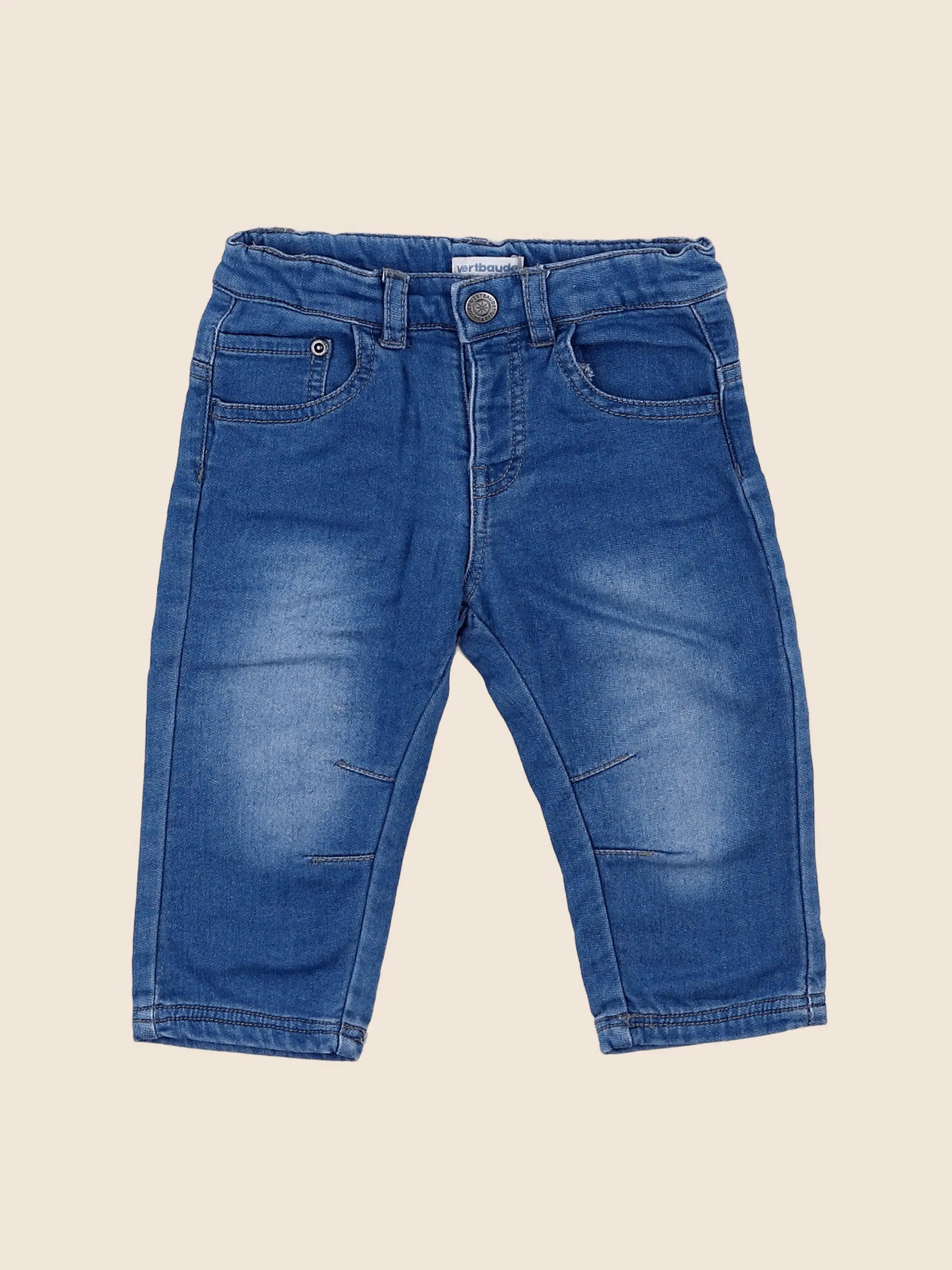 Vertbaudet - jean bleu - 12 mois