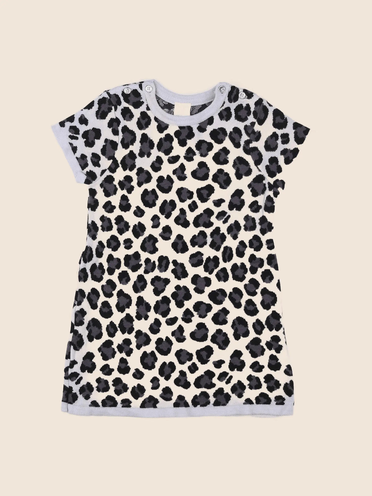 H&M - robe gris - 12/18 mois