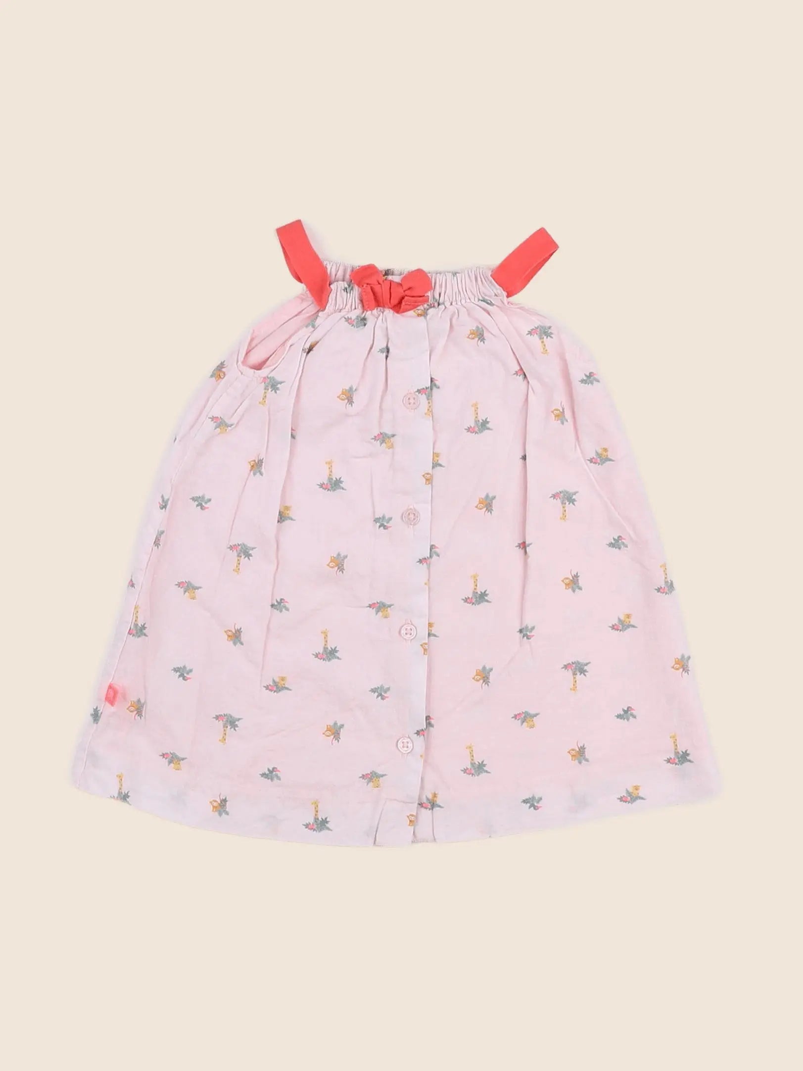 Cadet Rousselle - robe rose - 6 mois