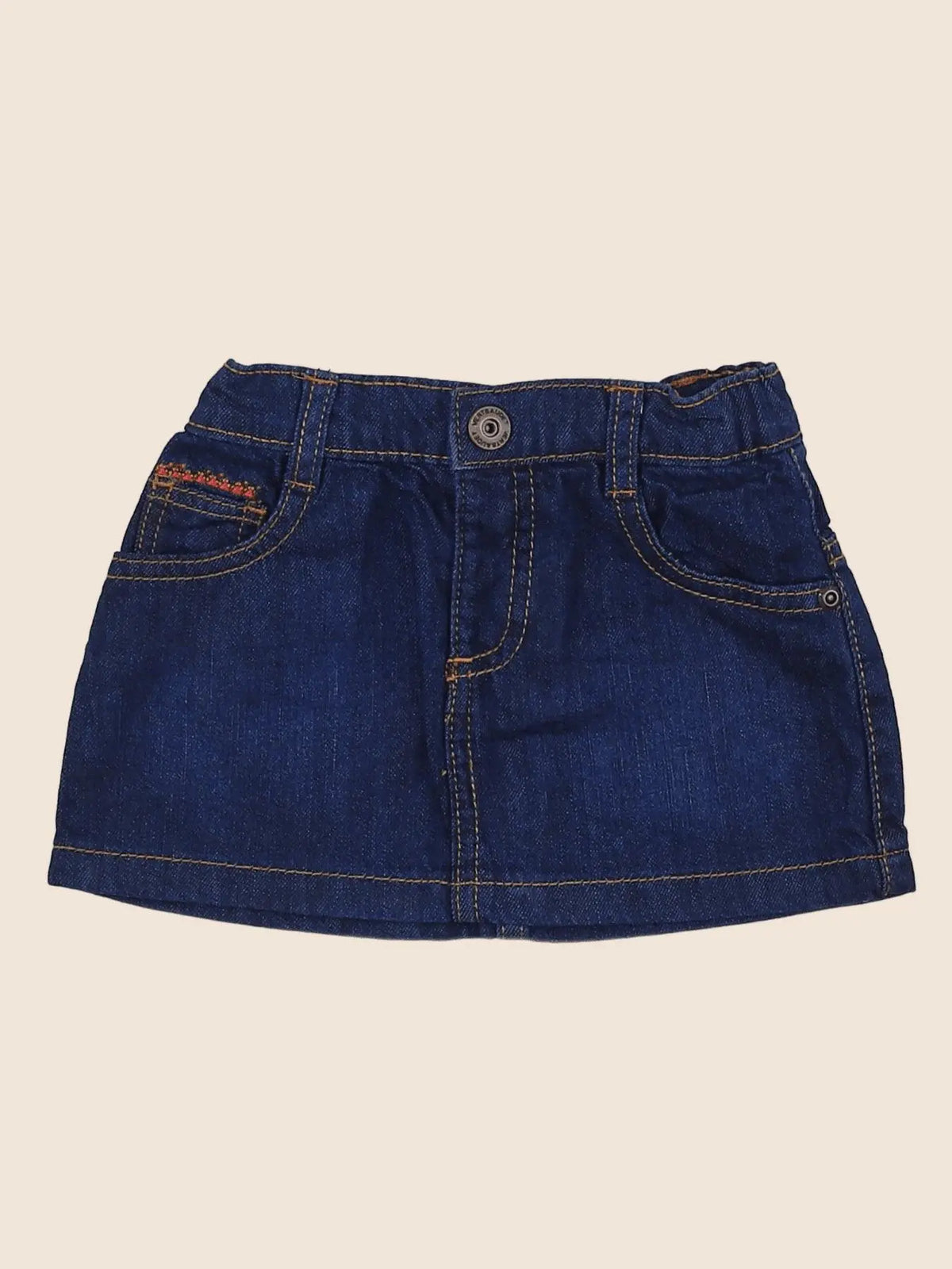 Vertbaudet - jupe bleu - 18 mois