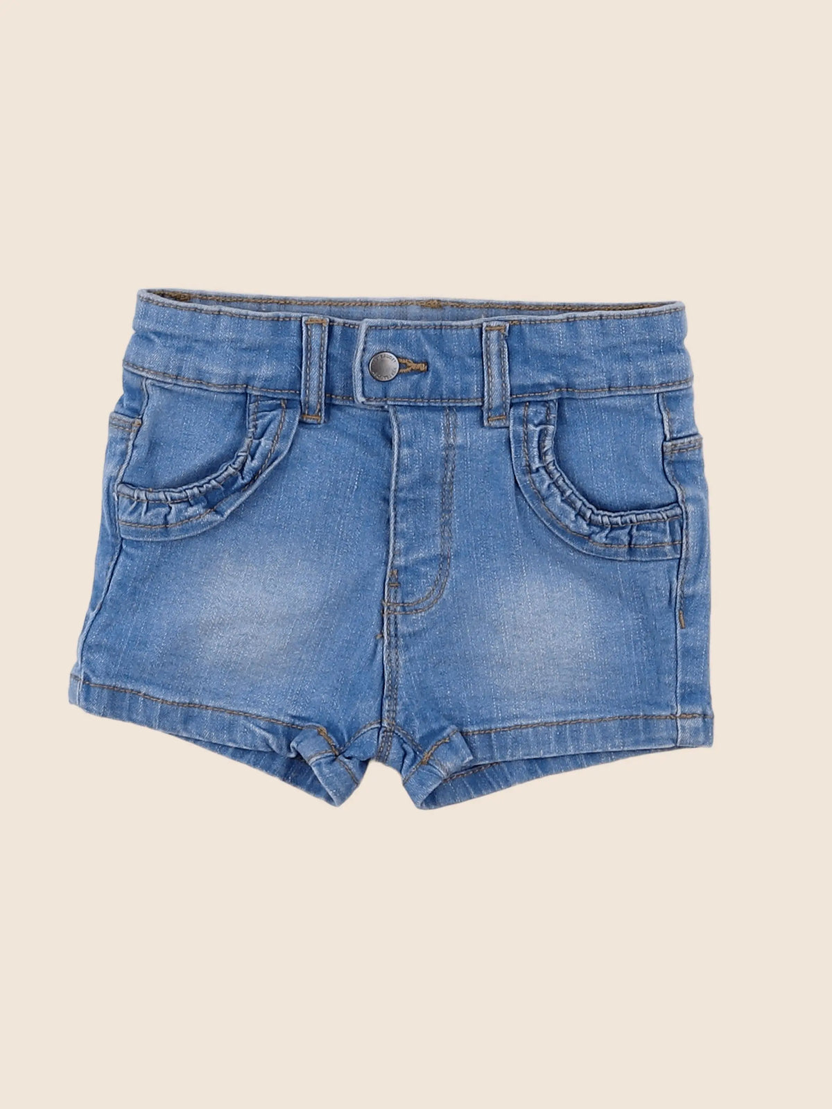 Vertbaudet - short bleu - 18 mois