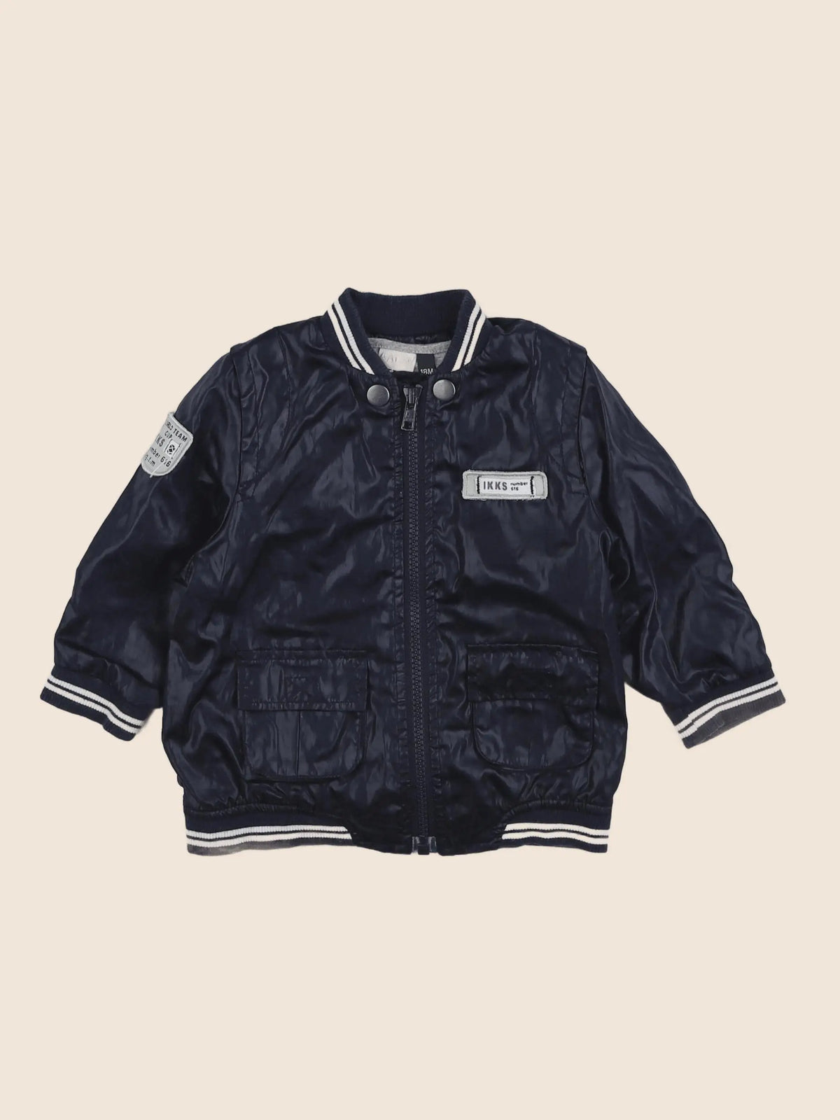 IKKS - veste bleu - 18 mois