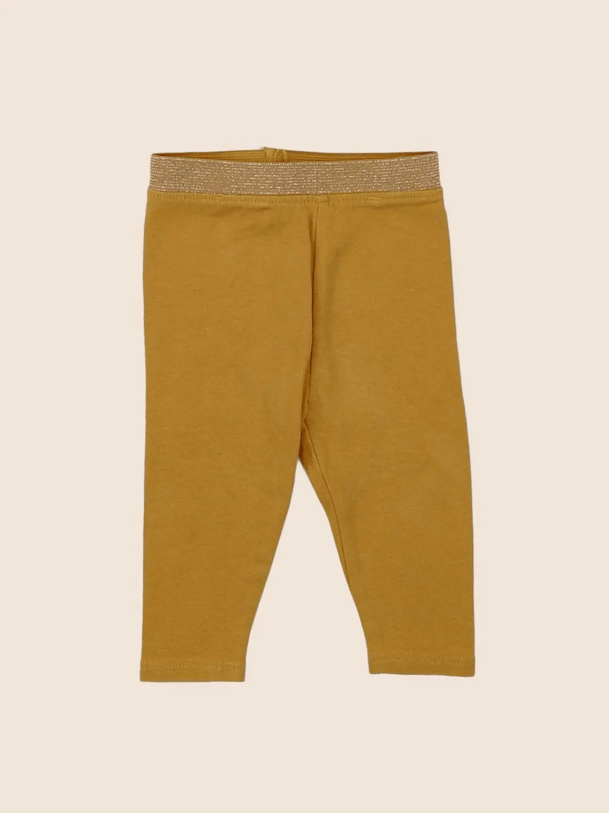 Vertbaudet - legging jaune - 3 mois