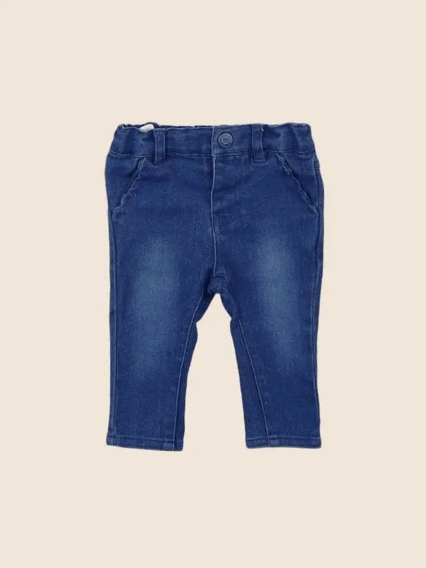 Vertbaudet - jean bleu - 3 mois