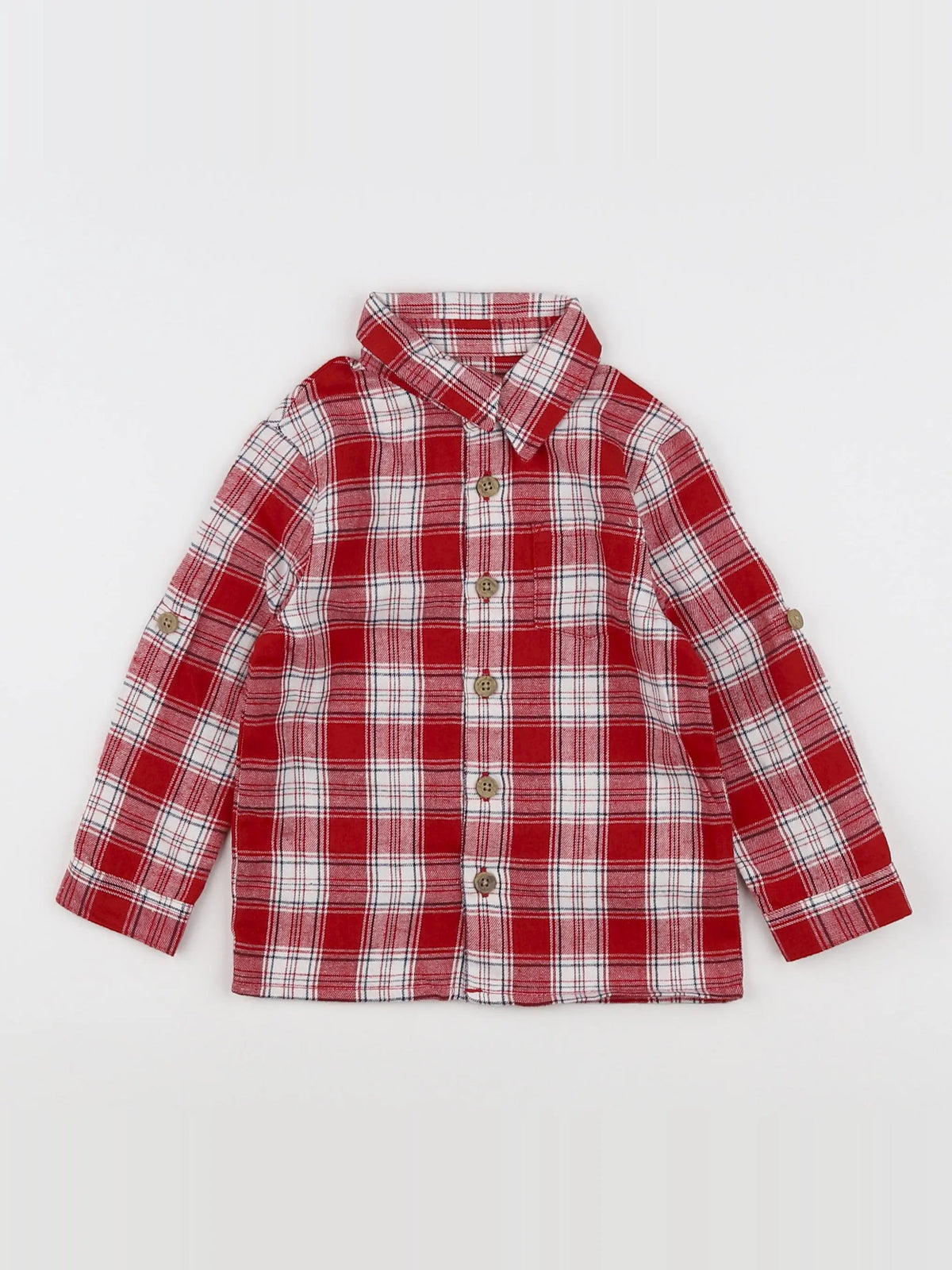 Marks & Spencer - chemise multicolore - 12/18 mois