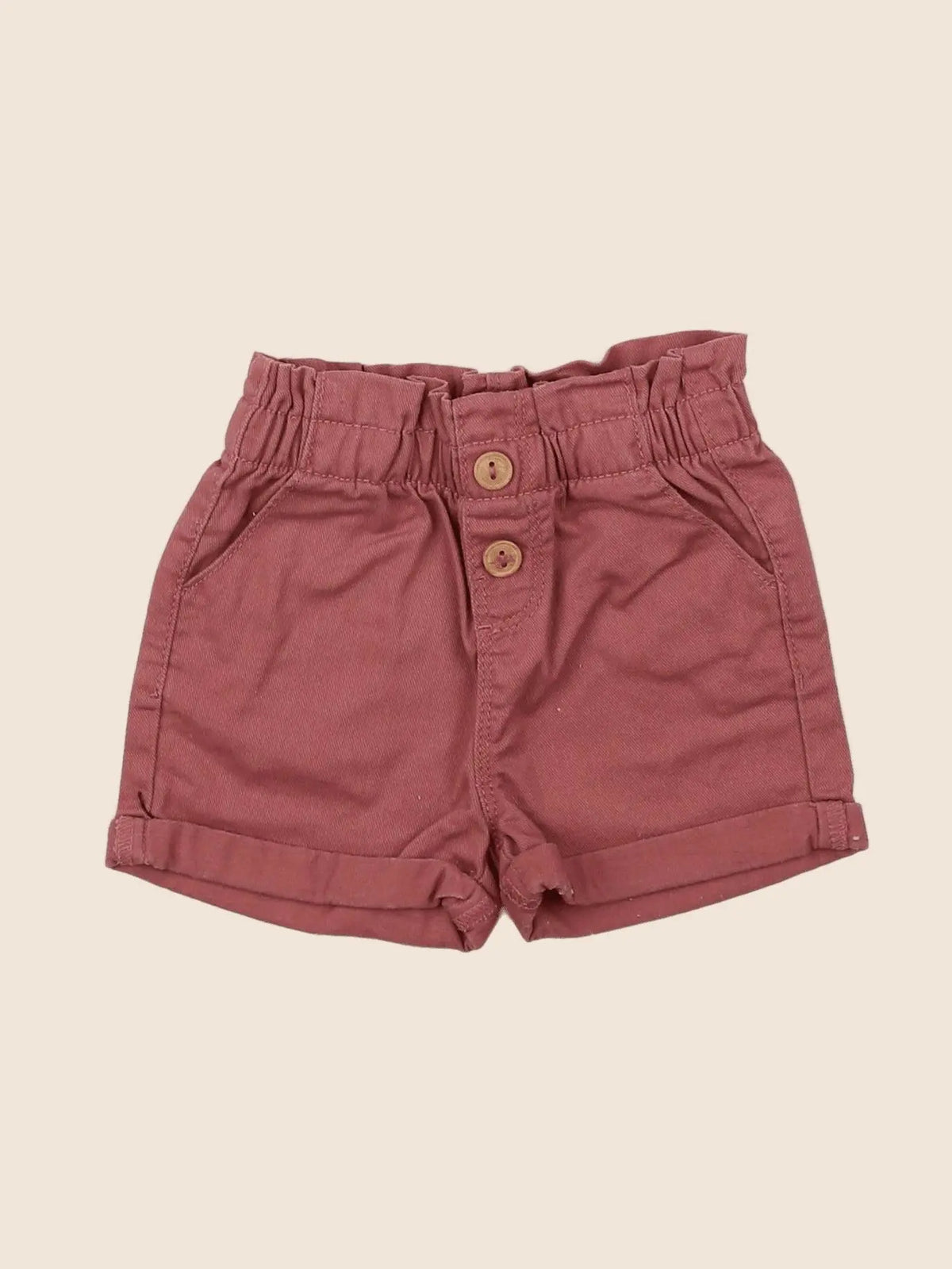 Vertbaudet - short rose - 6 mois