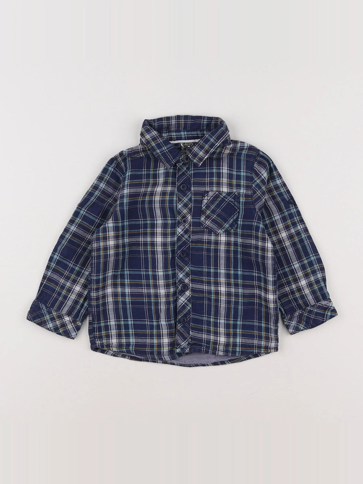 Tape à l'oeil - chemise bleu, multicolore - 2 ans
