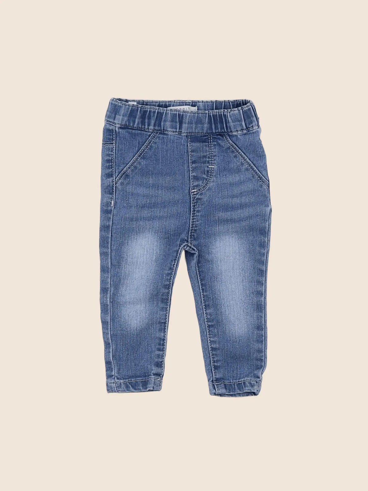 Esprit - jegging bleu - 6 mois