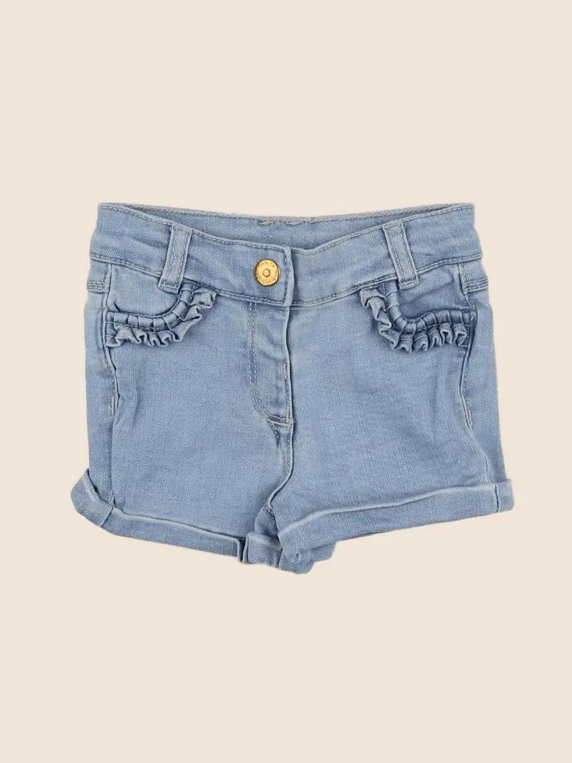 Tape à l'oeil - short bleu - 6 mois
