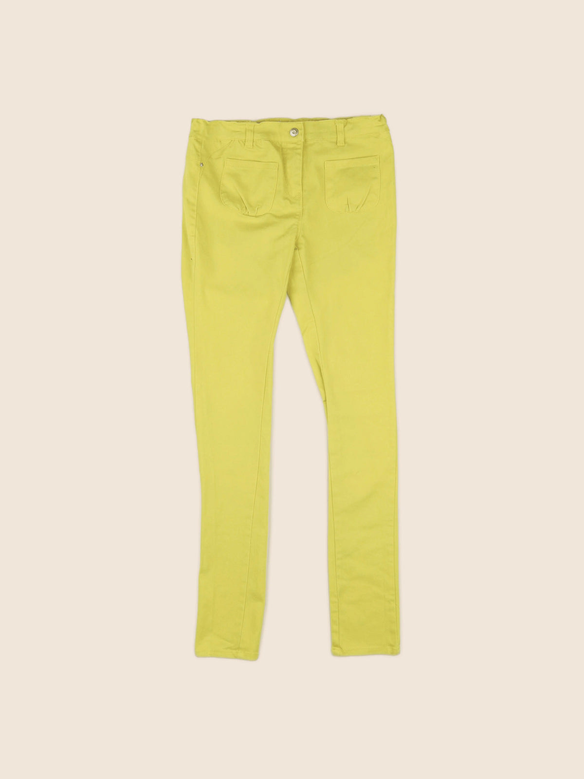 Vertbaudet - pantalon jaune - 14 ans