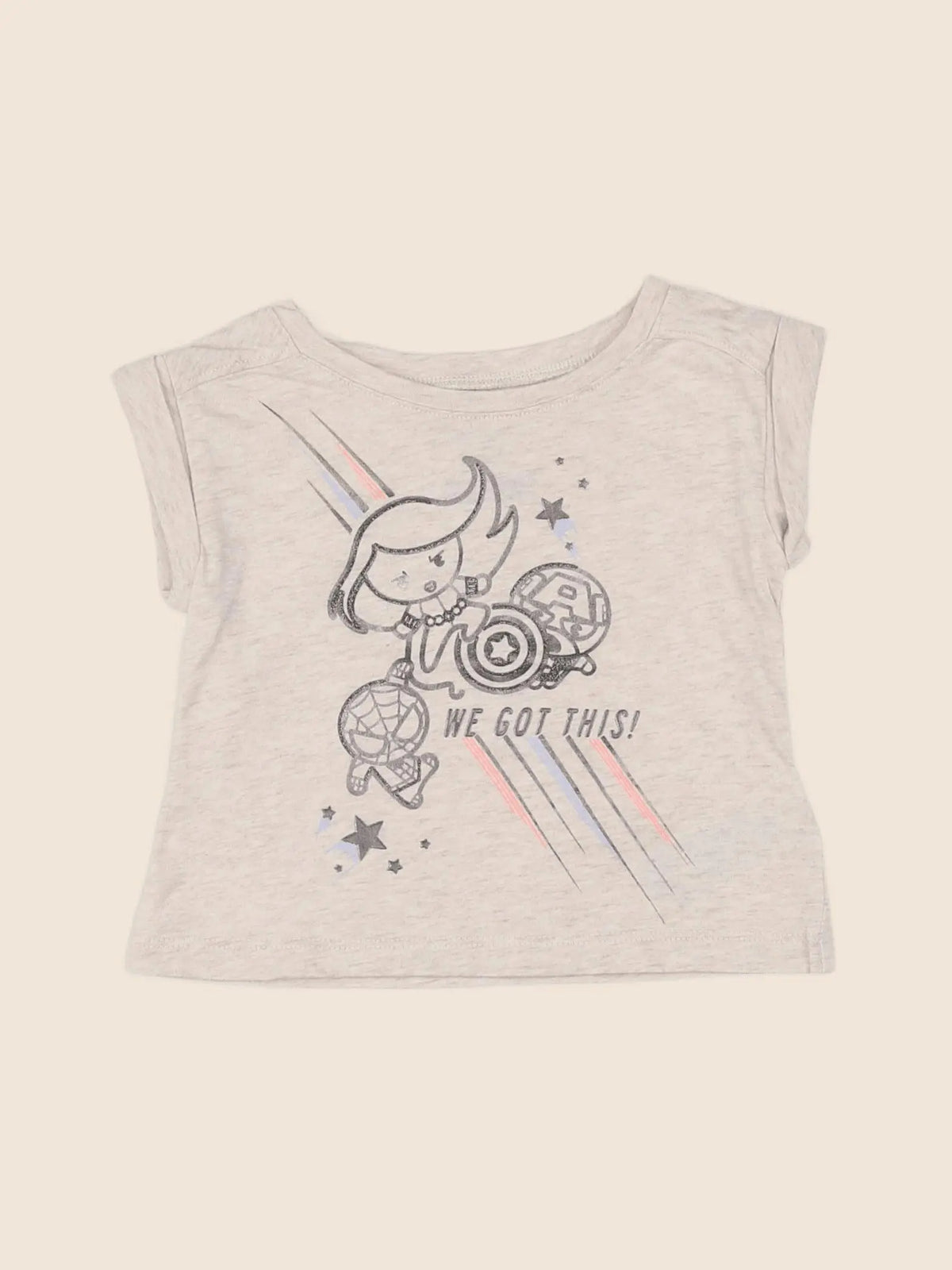 GAP - tee-shirt beige - 6/9 mois