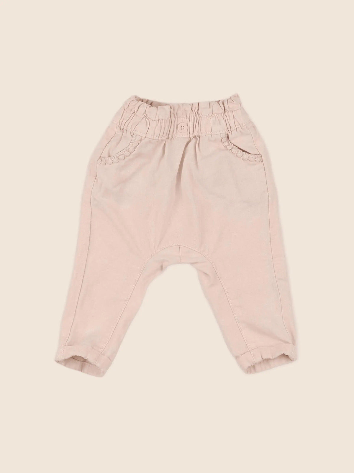 Tape à l'oeil - pantalon rose - 6 mois