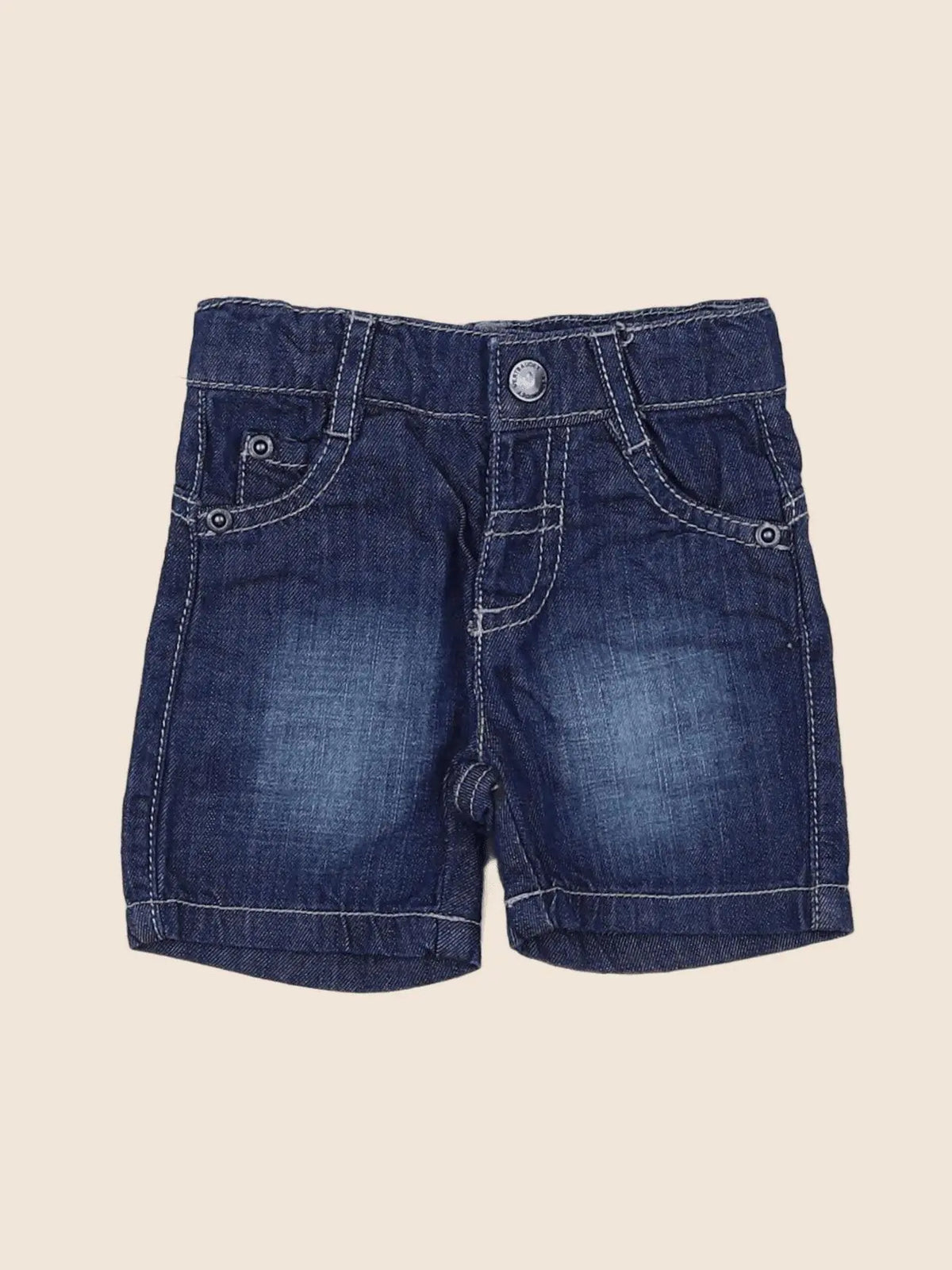 Vertbaudet - short bleu - 3 mois