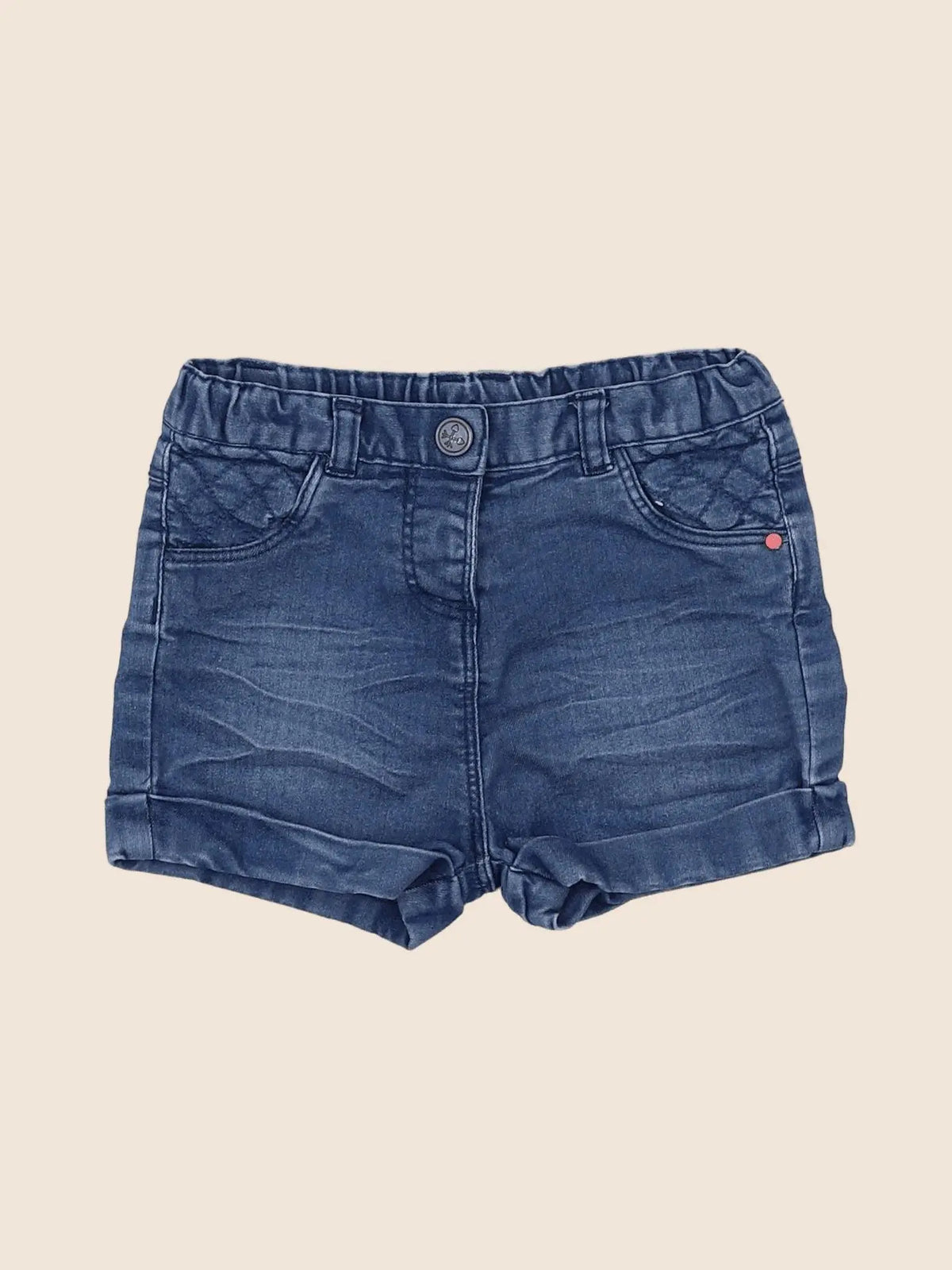 Tape à l'oeil - short bleu - 12 mois