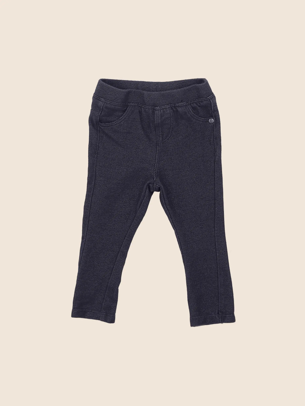 Vertbaudet - legging bleu - 6 mois