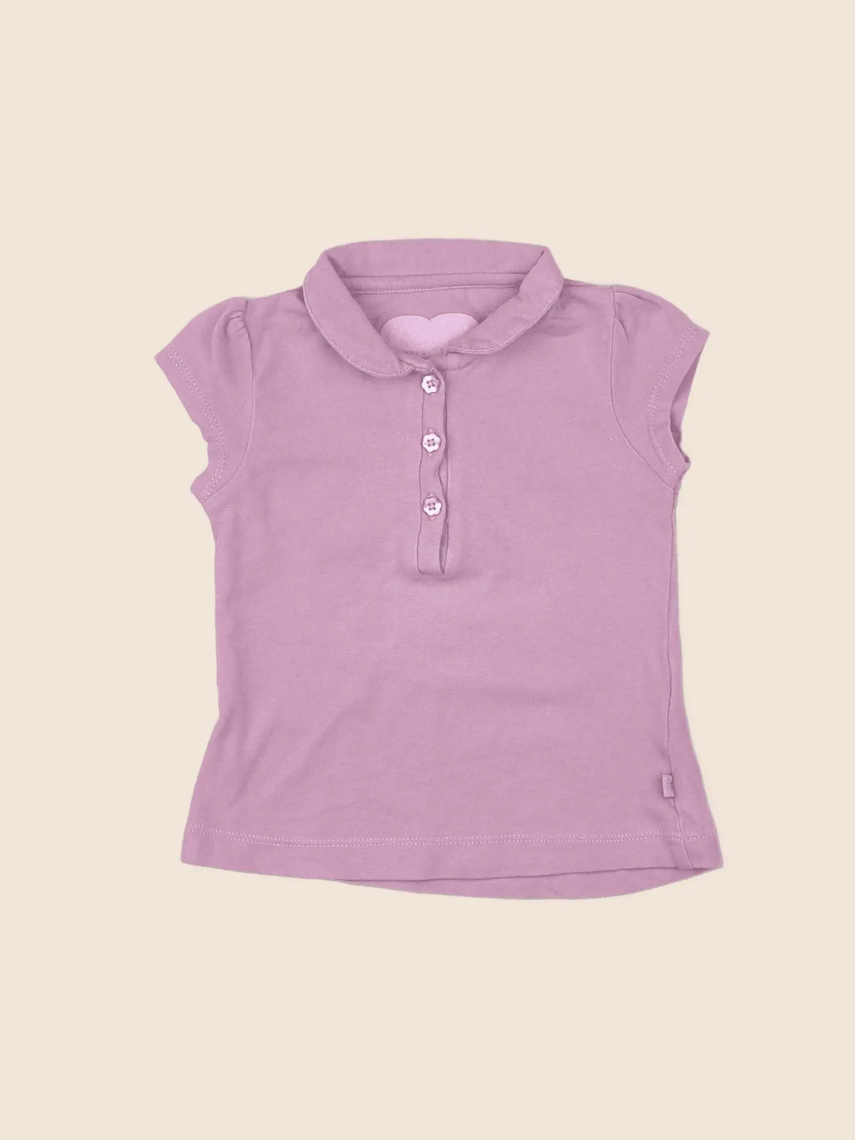 Boutchou - polo rose - 6 mois