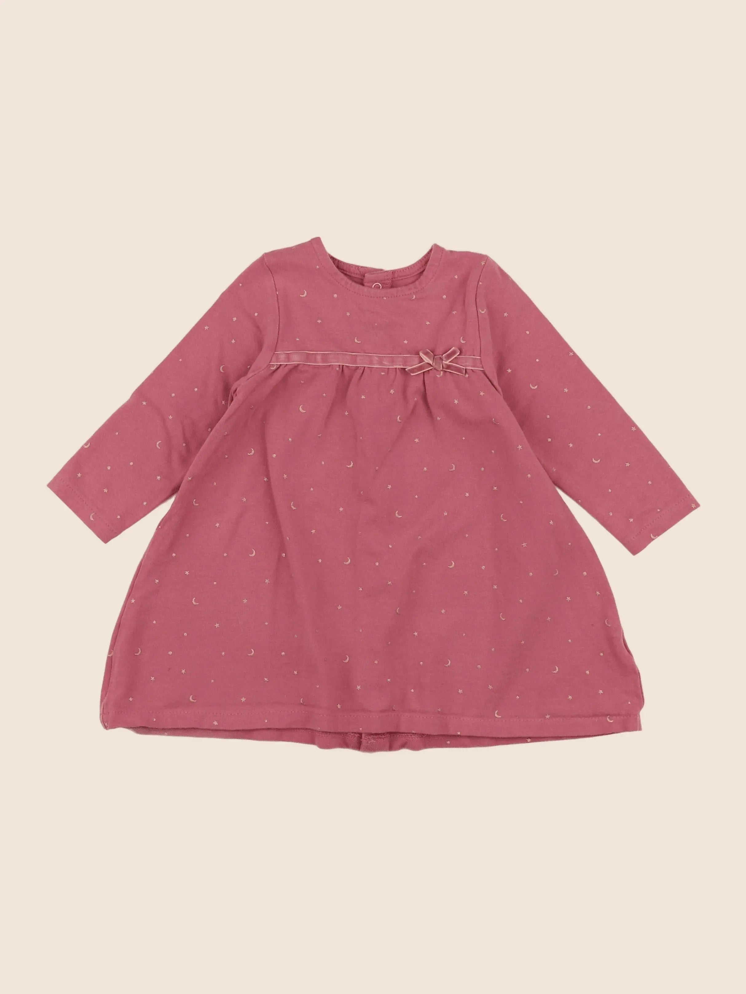 Vertbaudet - robe rose - 18 mois