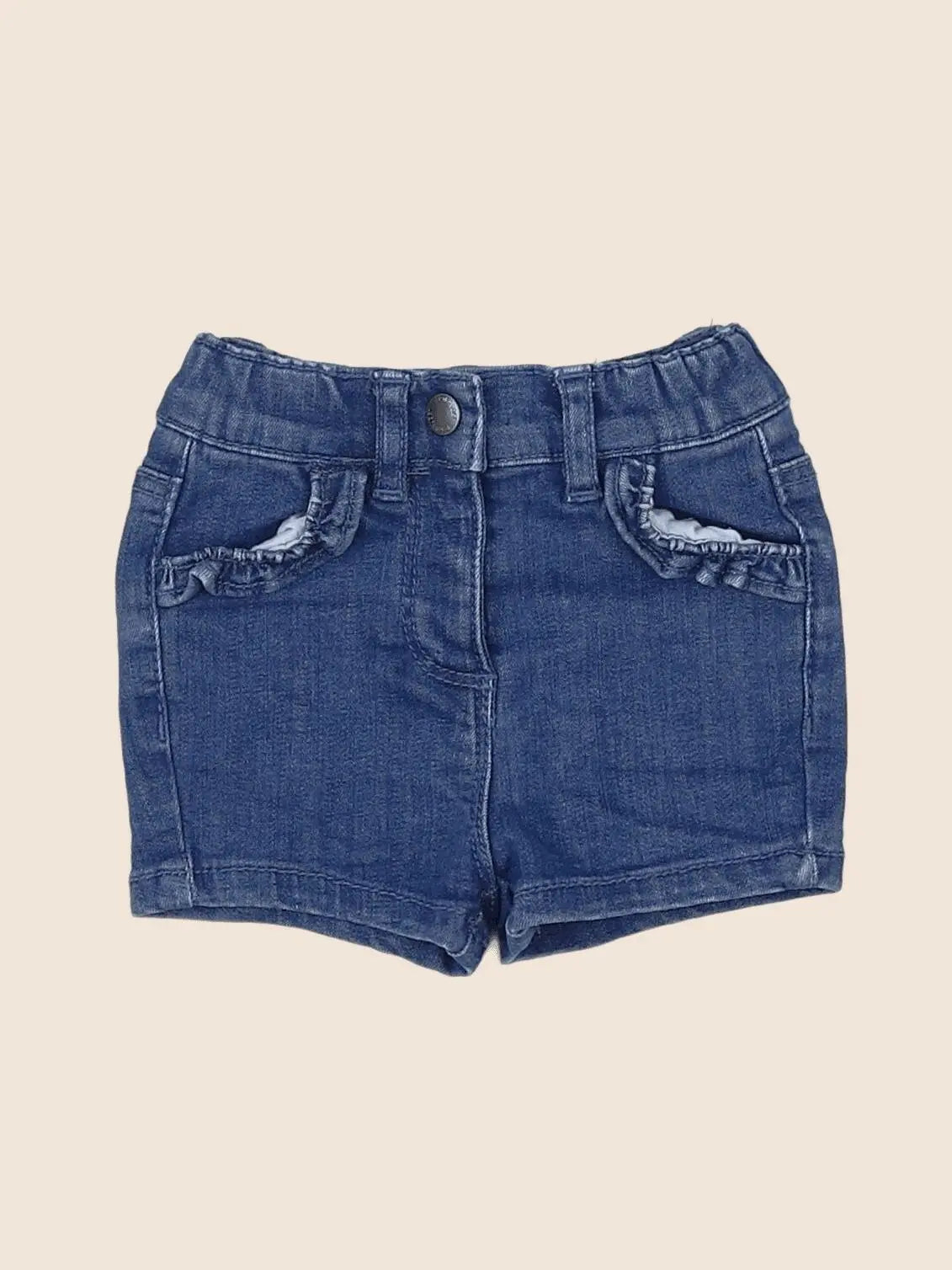 Vertbaudet - short bleu - 3 mois