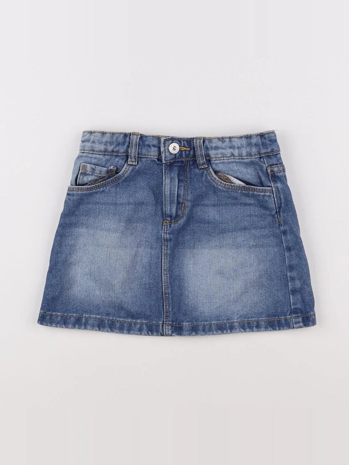 Vertbaudet - jupe bleu - 6 ans