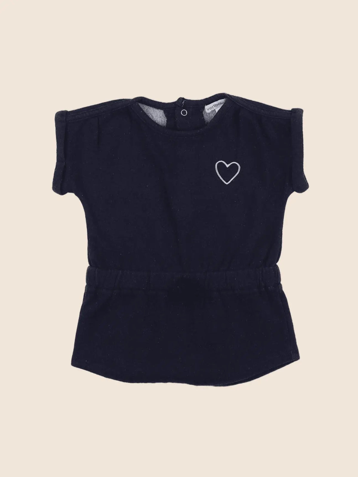 Vertbaudet - robe bleu - 18 mois