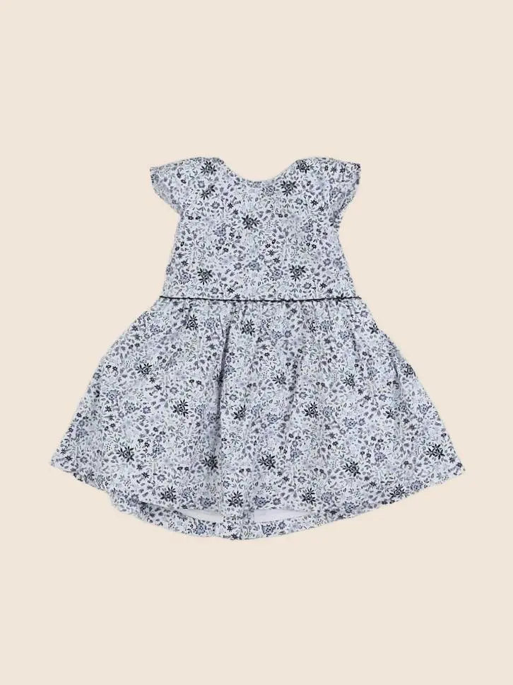 Vertbaudet - robe bleu - 18 mois