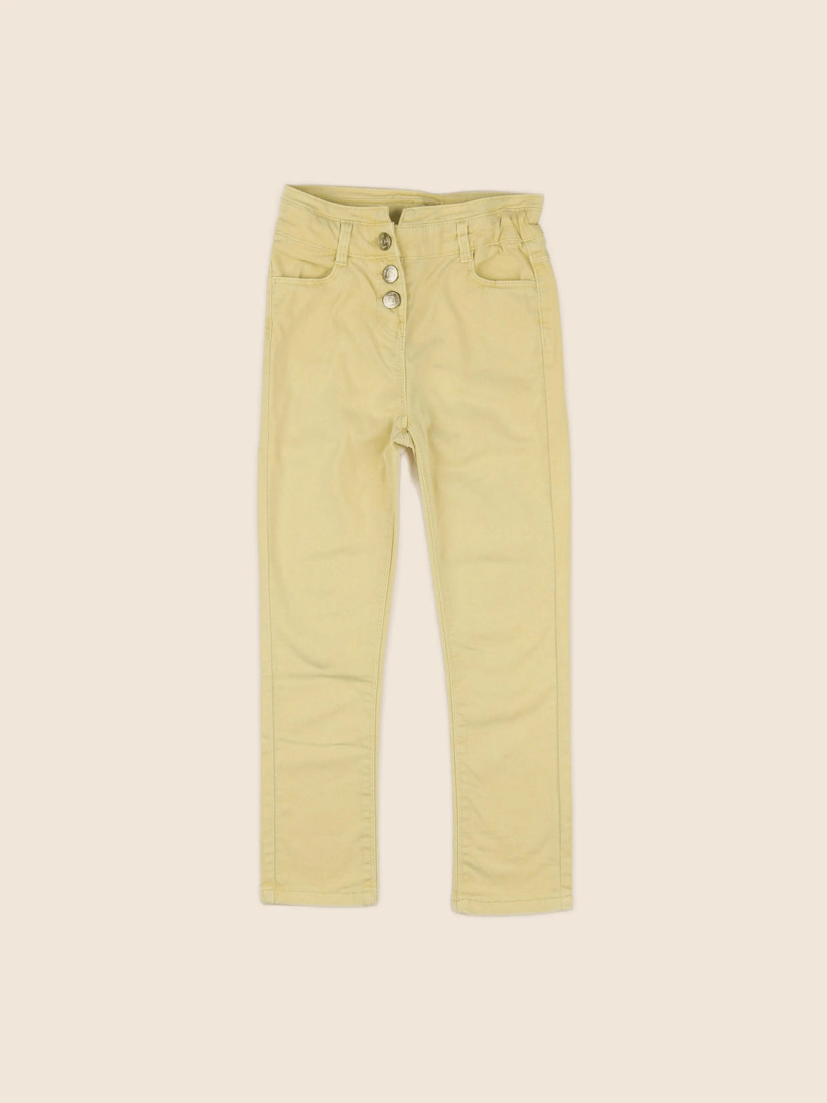 Tape à l'oeil - pantalon jaune - 9 ans