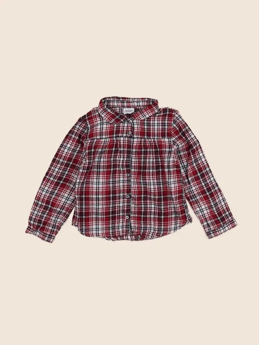 Tape à l'oeil - blouse rouge, jaune - 3 ans