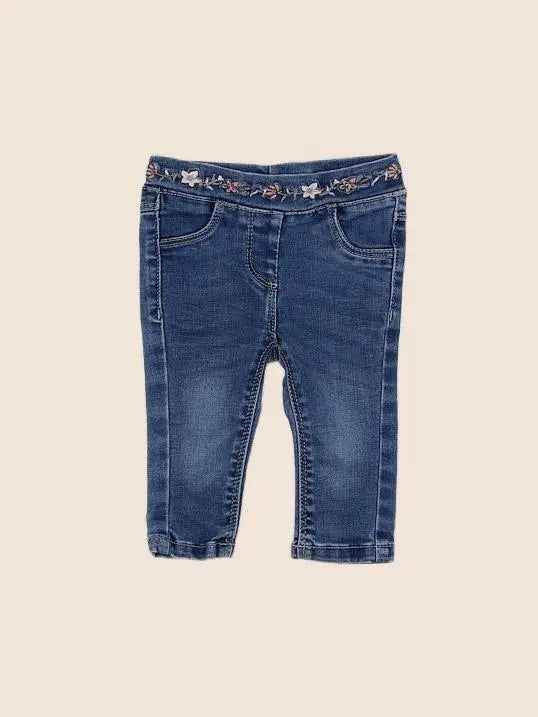 Tape à l'oeil - jegging bleu, rose - 6 mois
