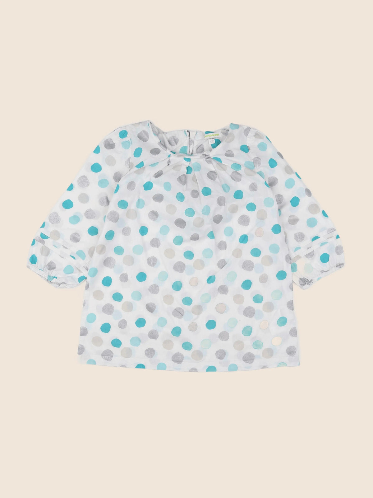 Vertbaudet - blouse bleu - 10 ans