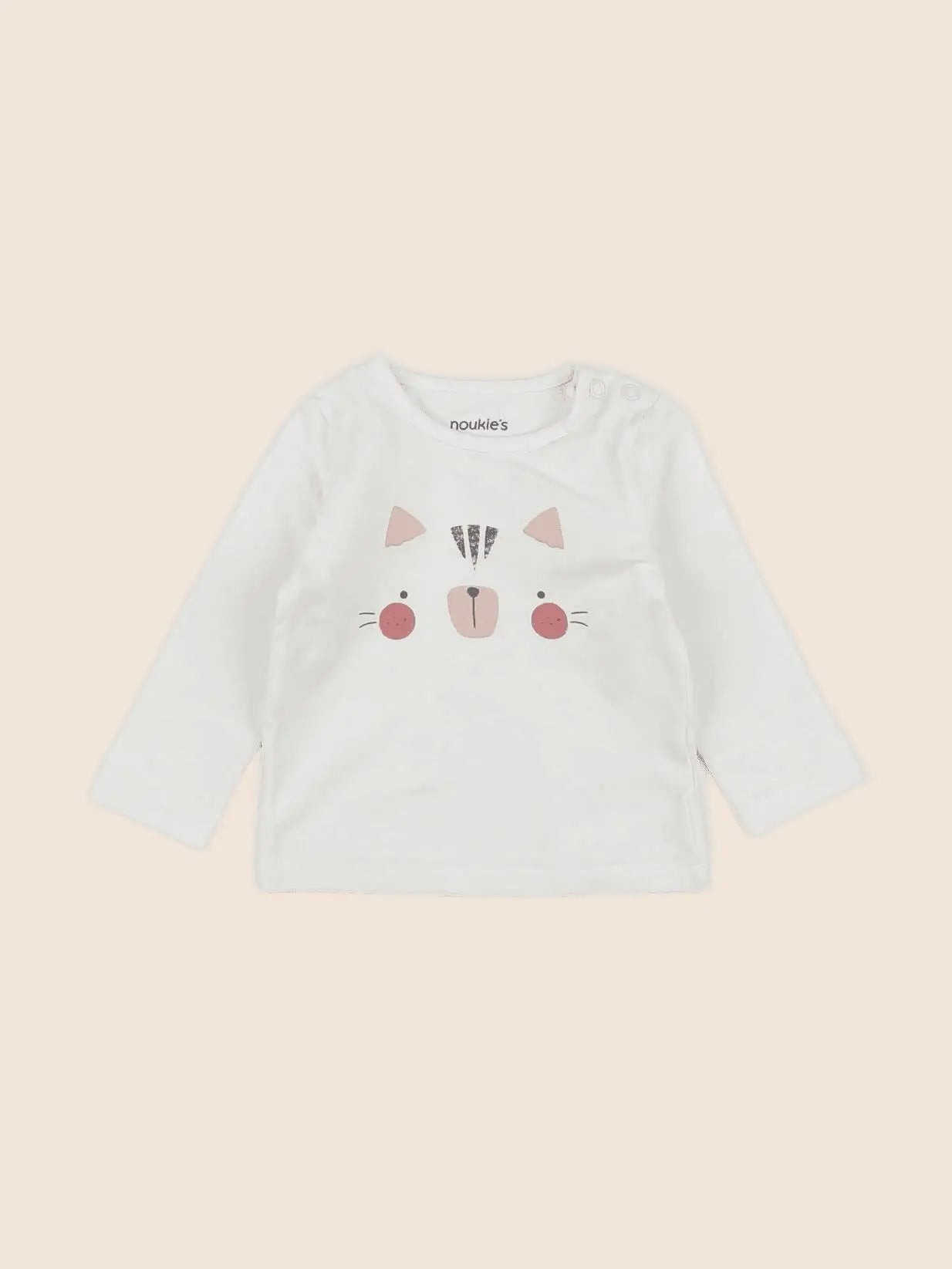 Noukie's - tee-shirt beige - 3 mois