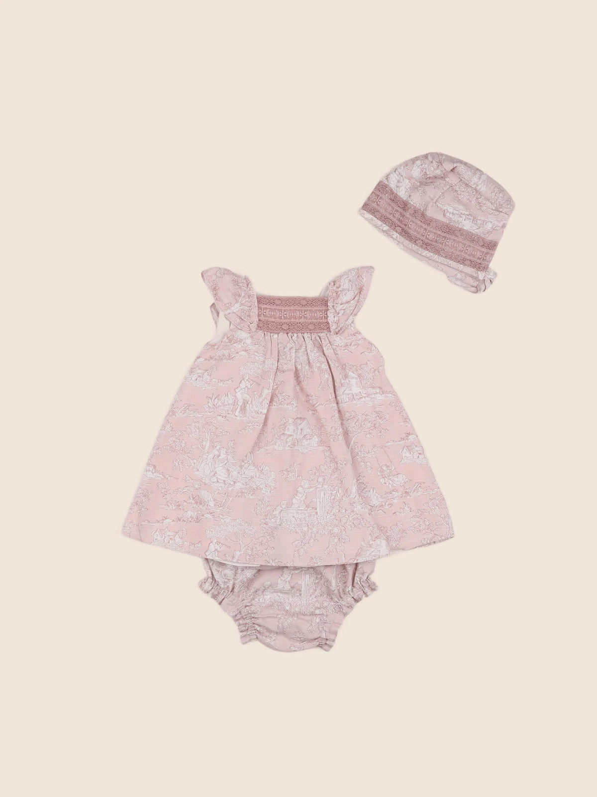 Nanos baby - robe rose - 6 mois