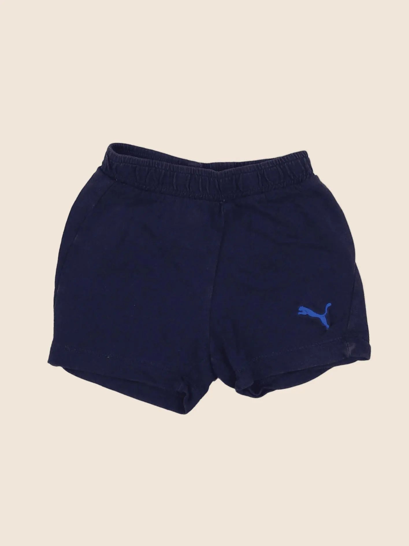 Puma - short bleu - 6/9 mois
