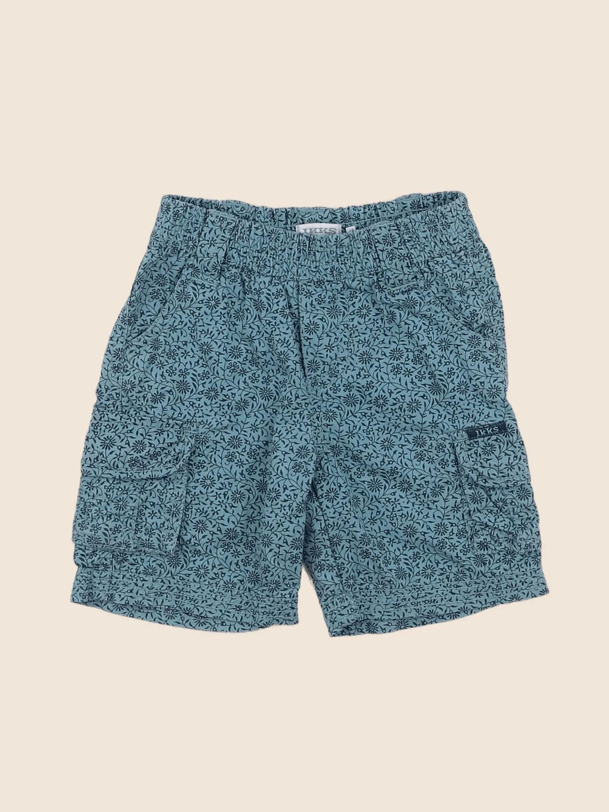 IKKS - short bleu - 6 mois