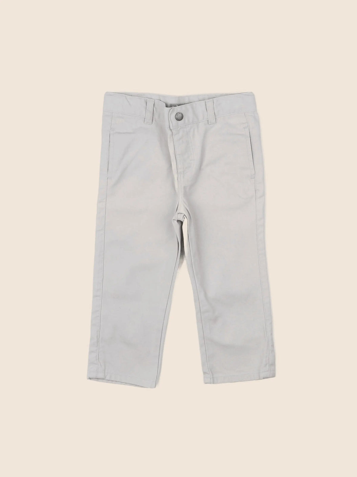 Vertbaudet - pantalon gris - 12 mois