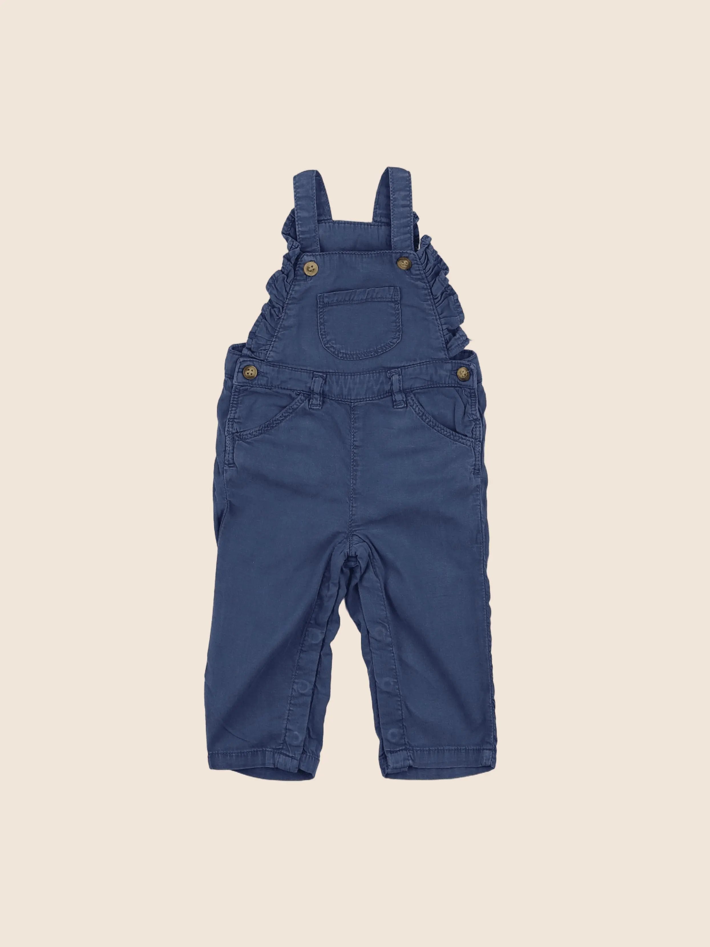 Boutchou - salopette bleu - 6 mois