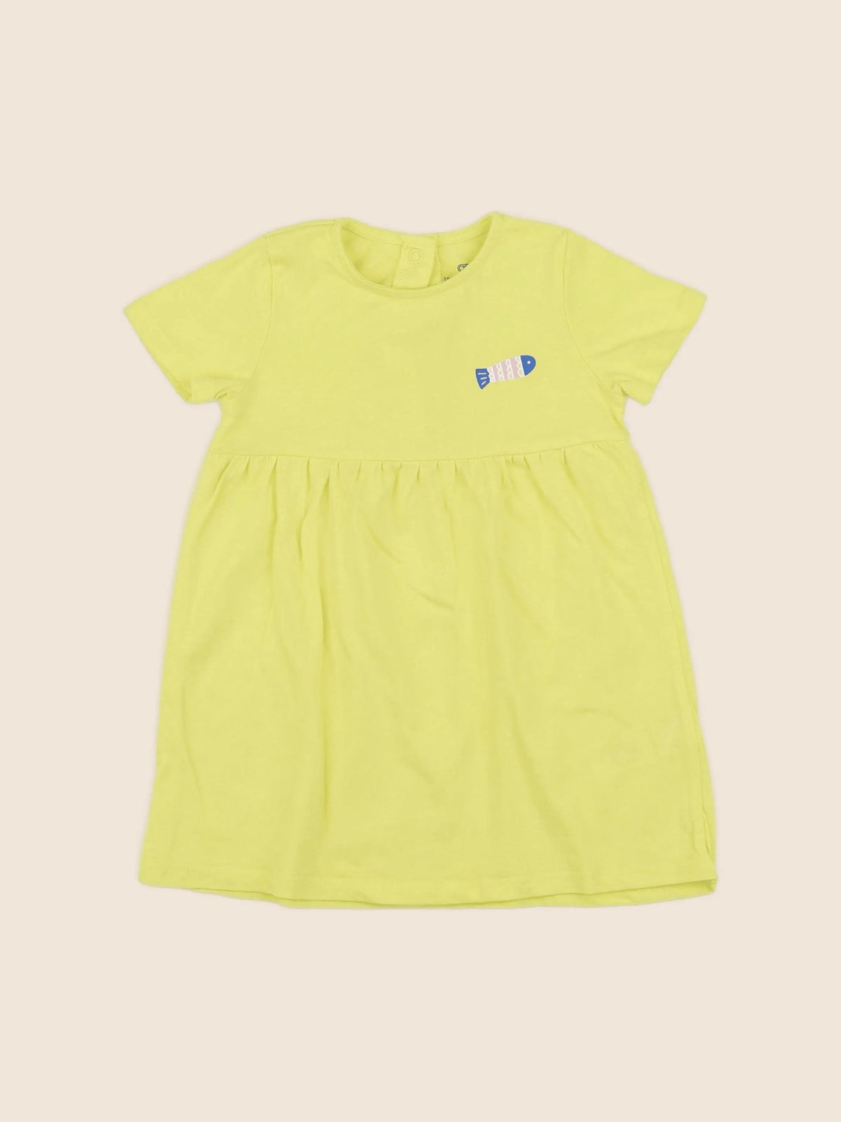 La Redoute - robe jaune - 18 mois
