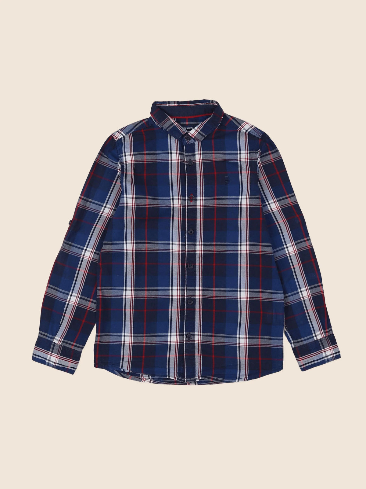Okaidi - chemise bleu - 8 ans
