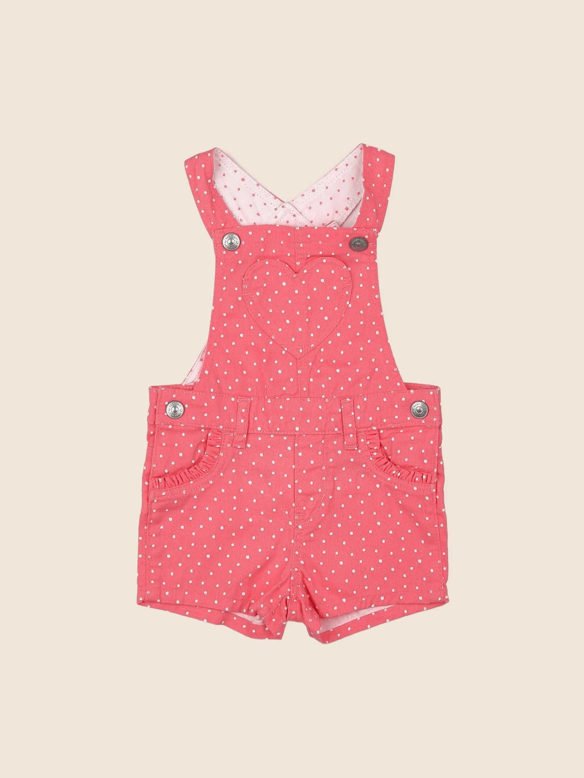 H&M - salopette rose - 3/6 mois