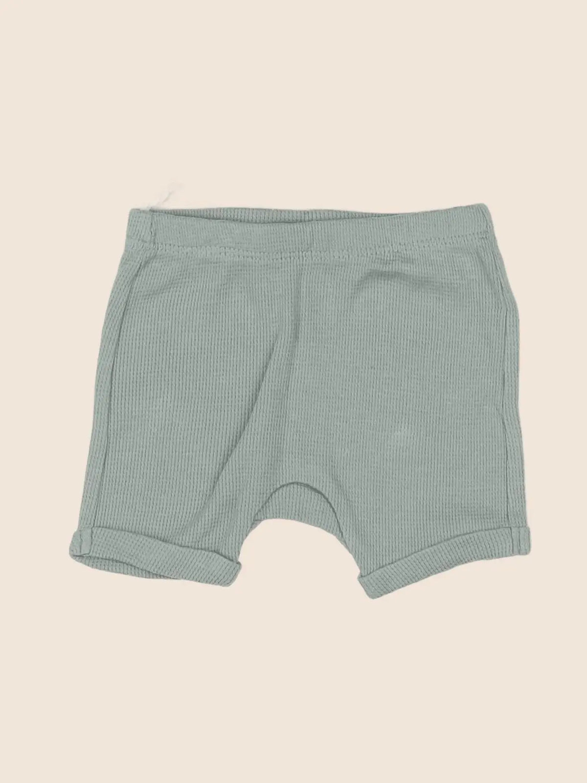 H&M - short vert - 3 mois