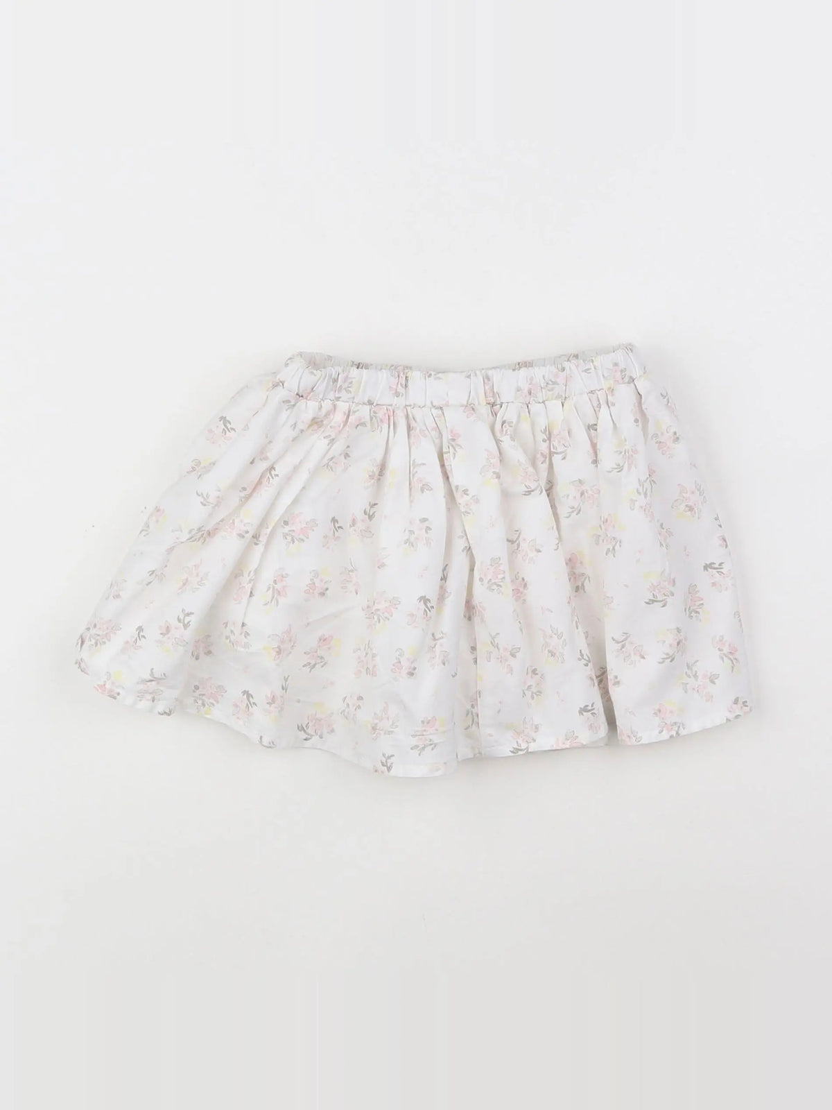 Vertbaudet - jupe blanc - 2 ans