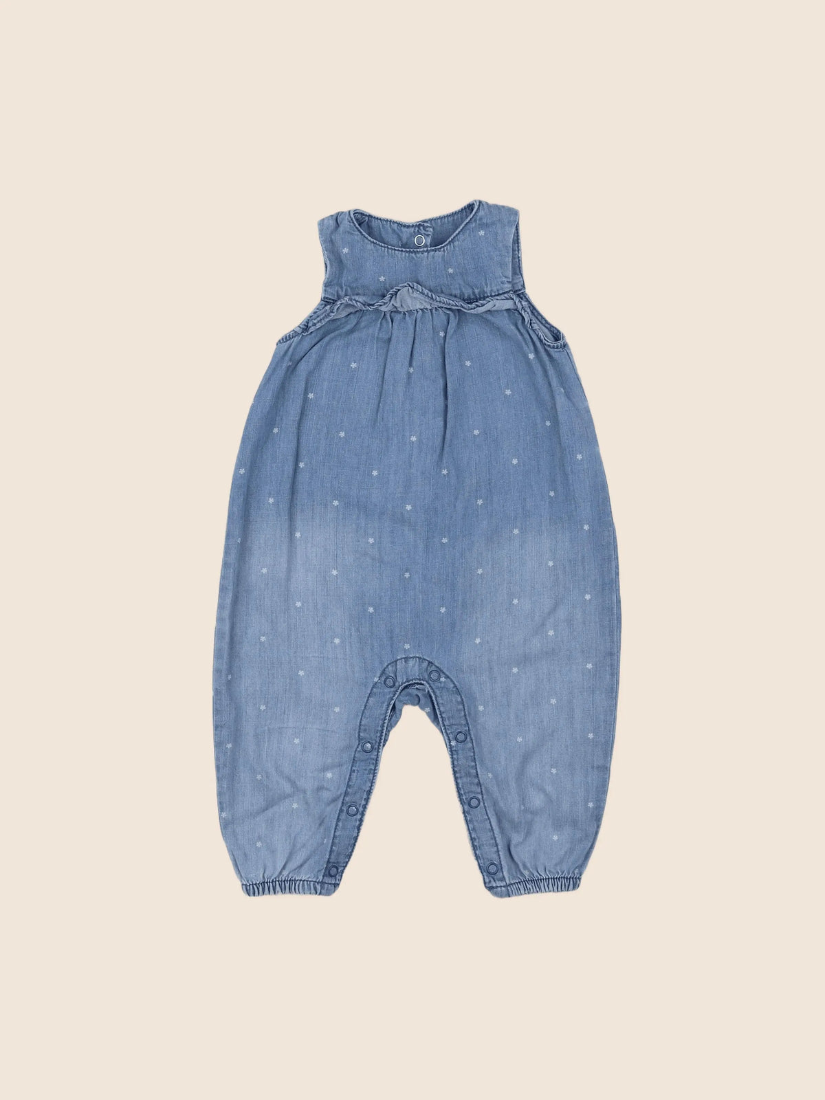 H&M - combinaison bleu - 6 mois