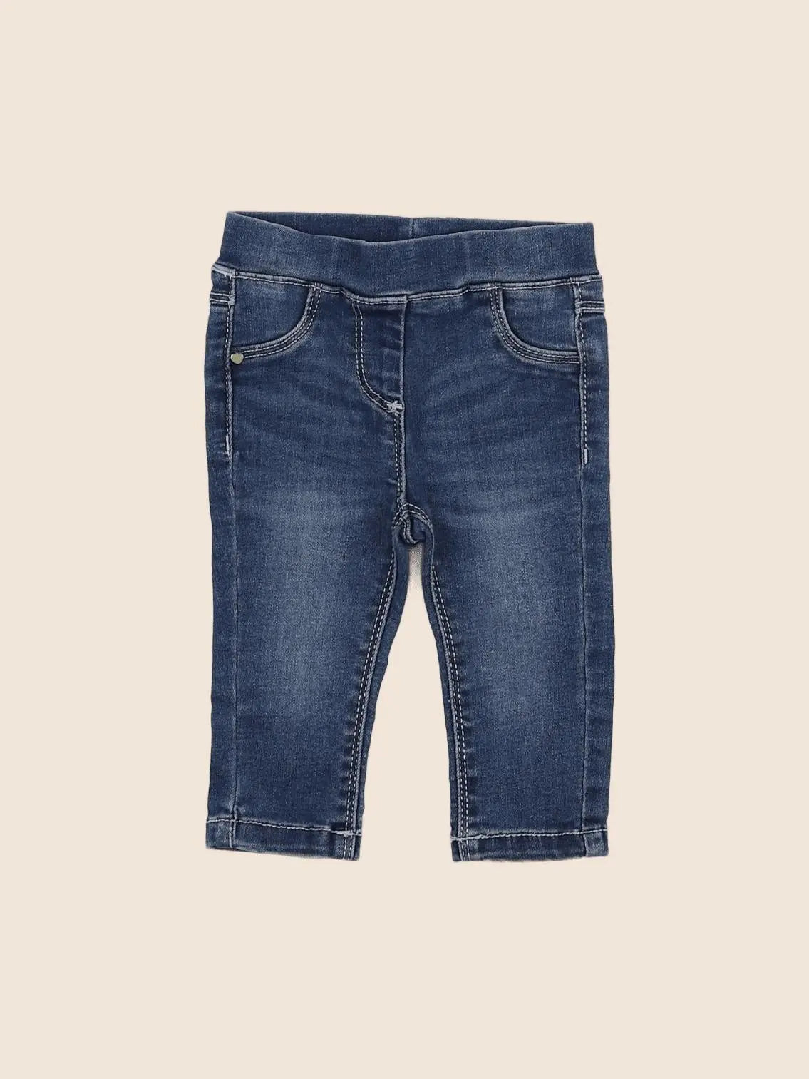 Tape à l'oeil - jegging bleu - 6 mois
