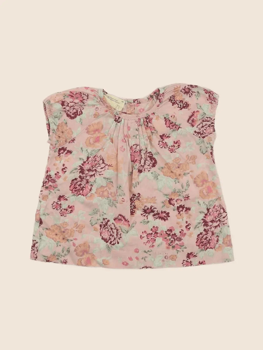 Monoprix - blouse multicolore - 6 mois