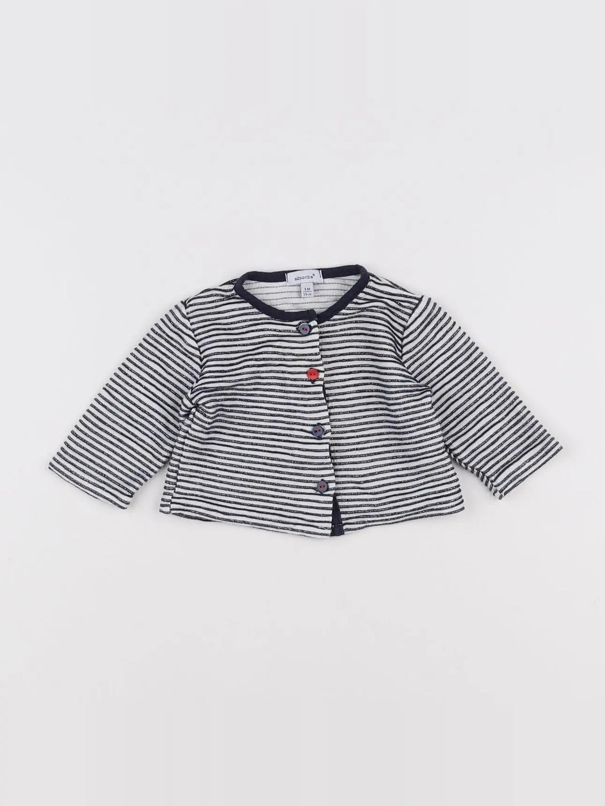 Absorba - gilet bleu - 3 mois