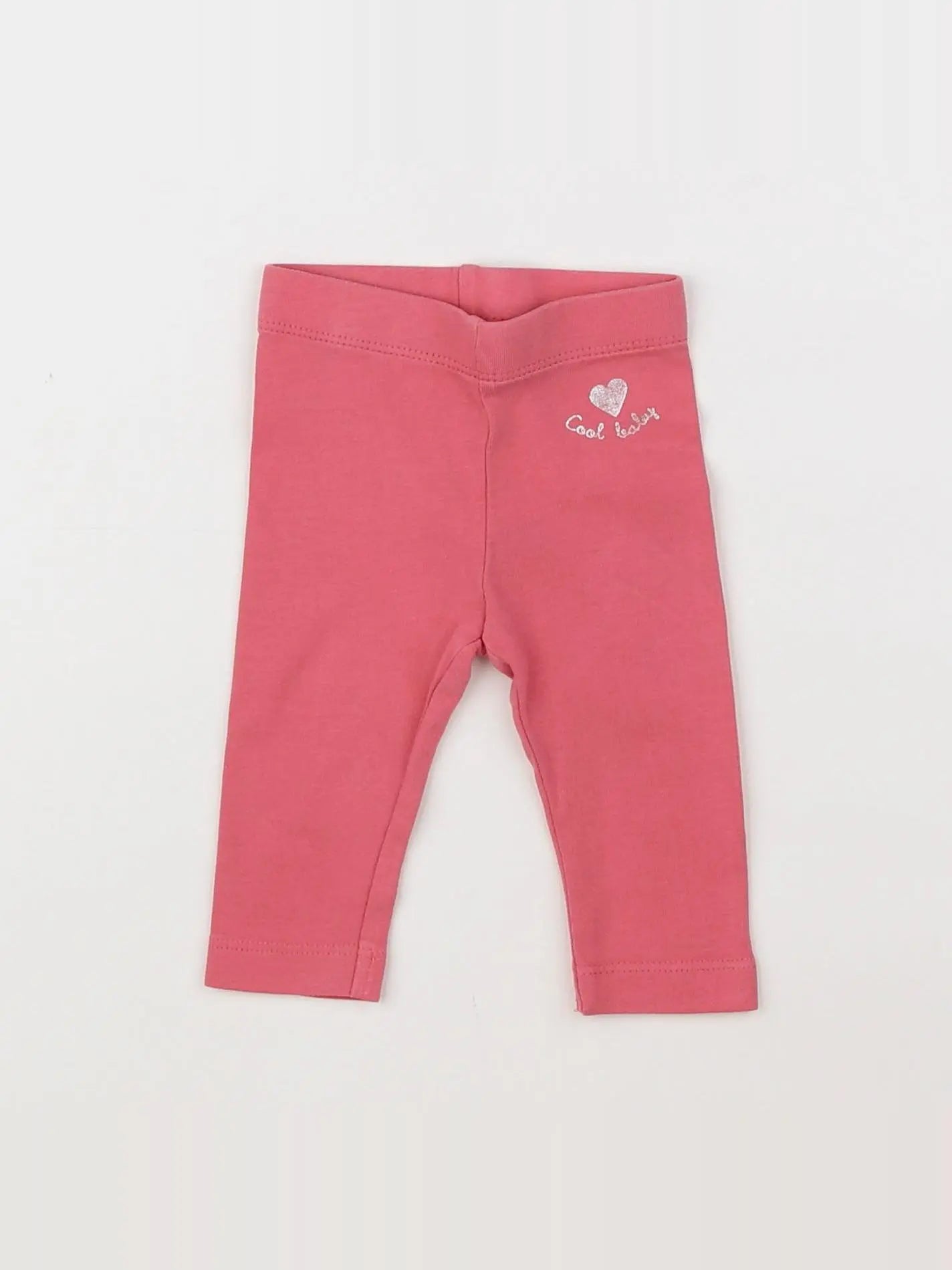 Tape à l'oeil - legging rose - 3 mois