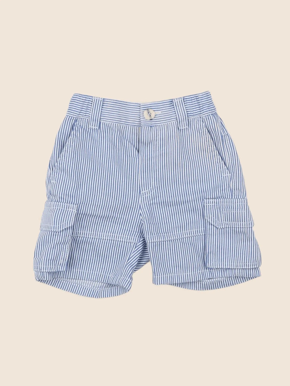 Acanthe - short bleu - 6 mois