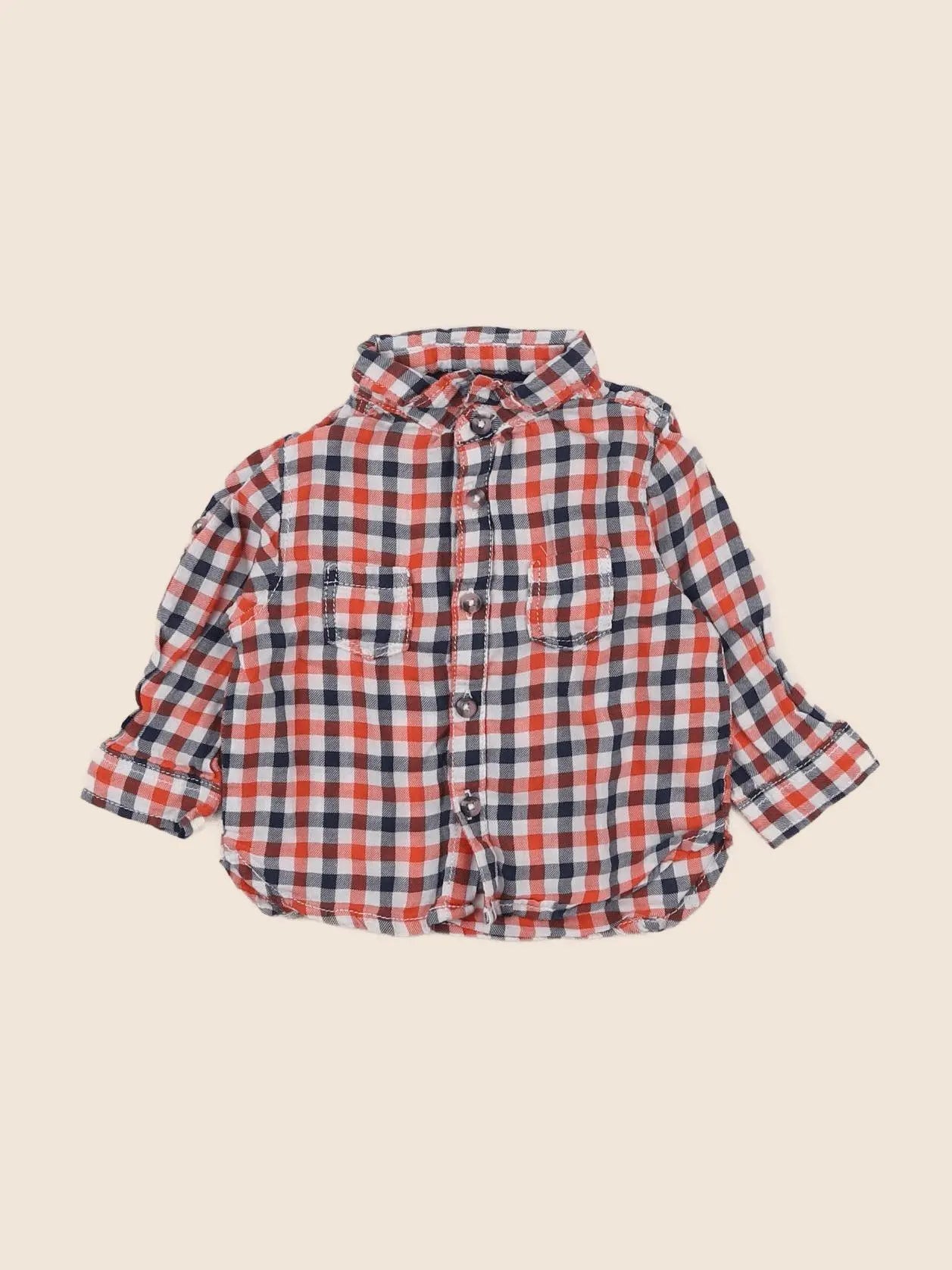 Tape à l'oeil - chemise multicolore - 6 mois